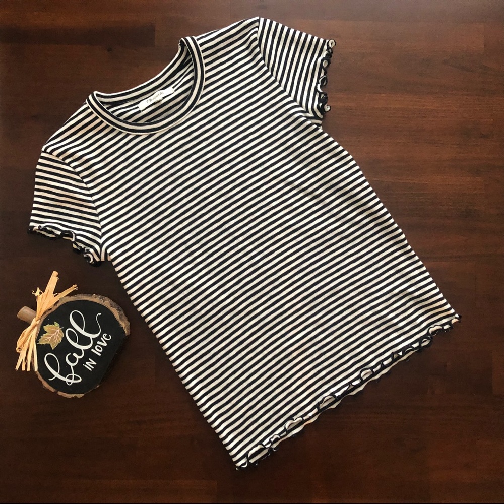 Madewell Striped Baby Tee *SOLD OUT*